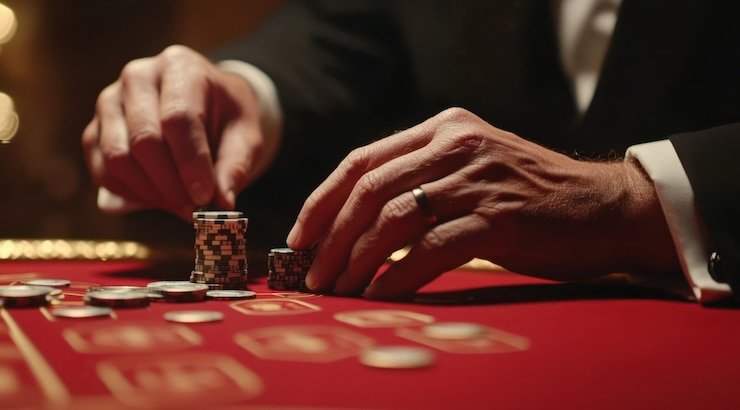 Gambar pengguna dewasa menikmati permainan sports dan casino secara bertanggung jawab